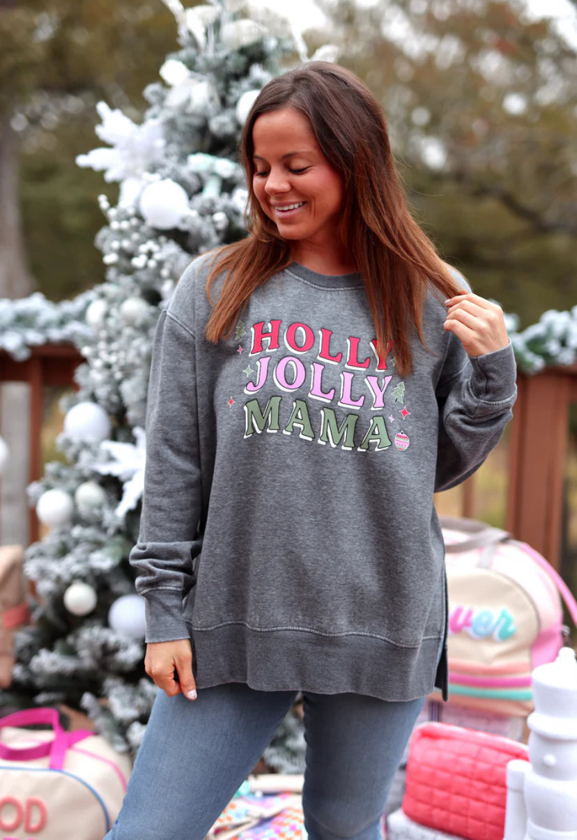 Holly Jolly Mama Pullover