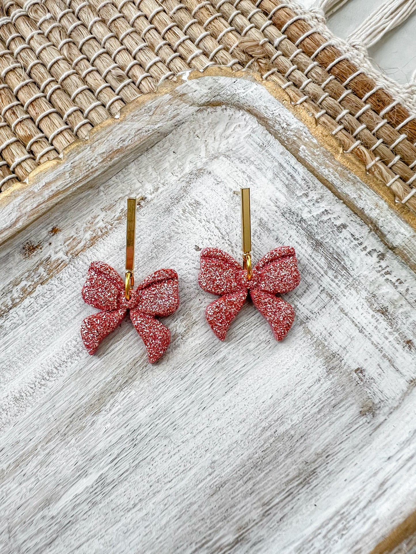 Bow Earrings by Speckled Sage