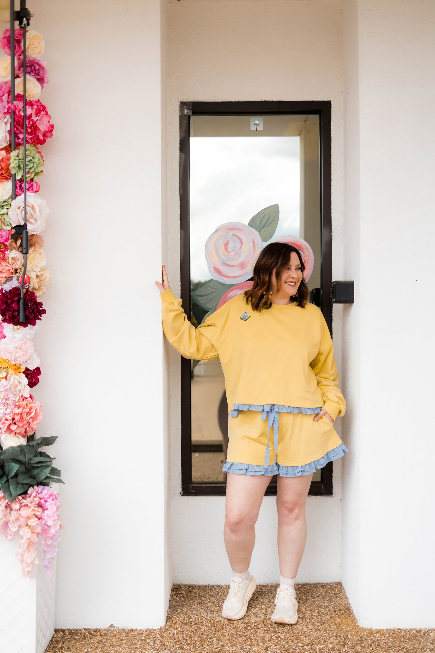 Spring Flower Short Set by Blakeley