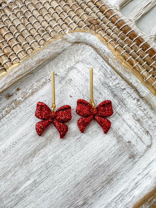 Bow Earrings by Speckled Sage
