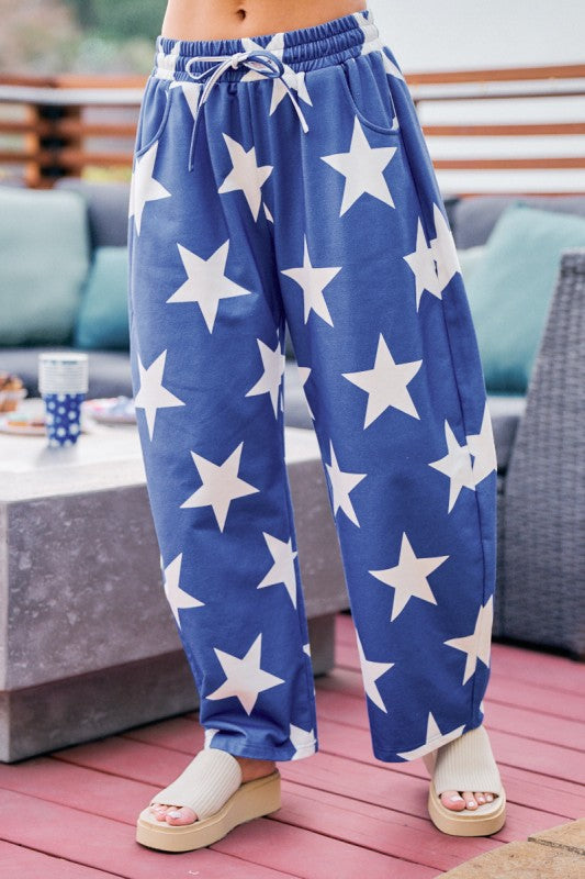 Blue Star Sweatpants by BiBi