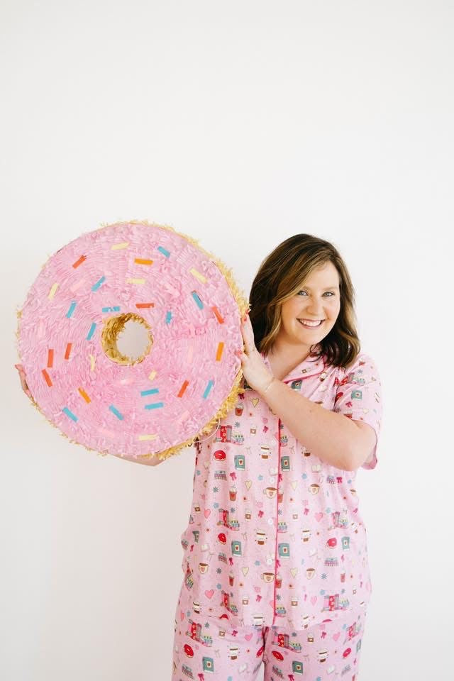 Coffee & Books Short Sleeve PJ Set Deposit