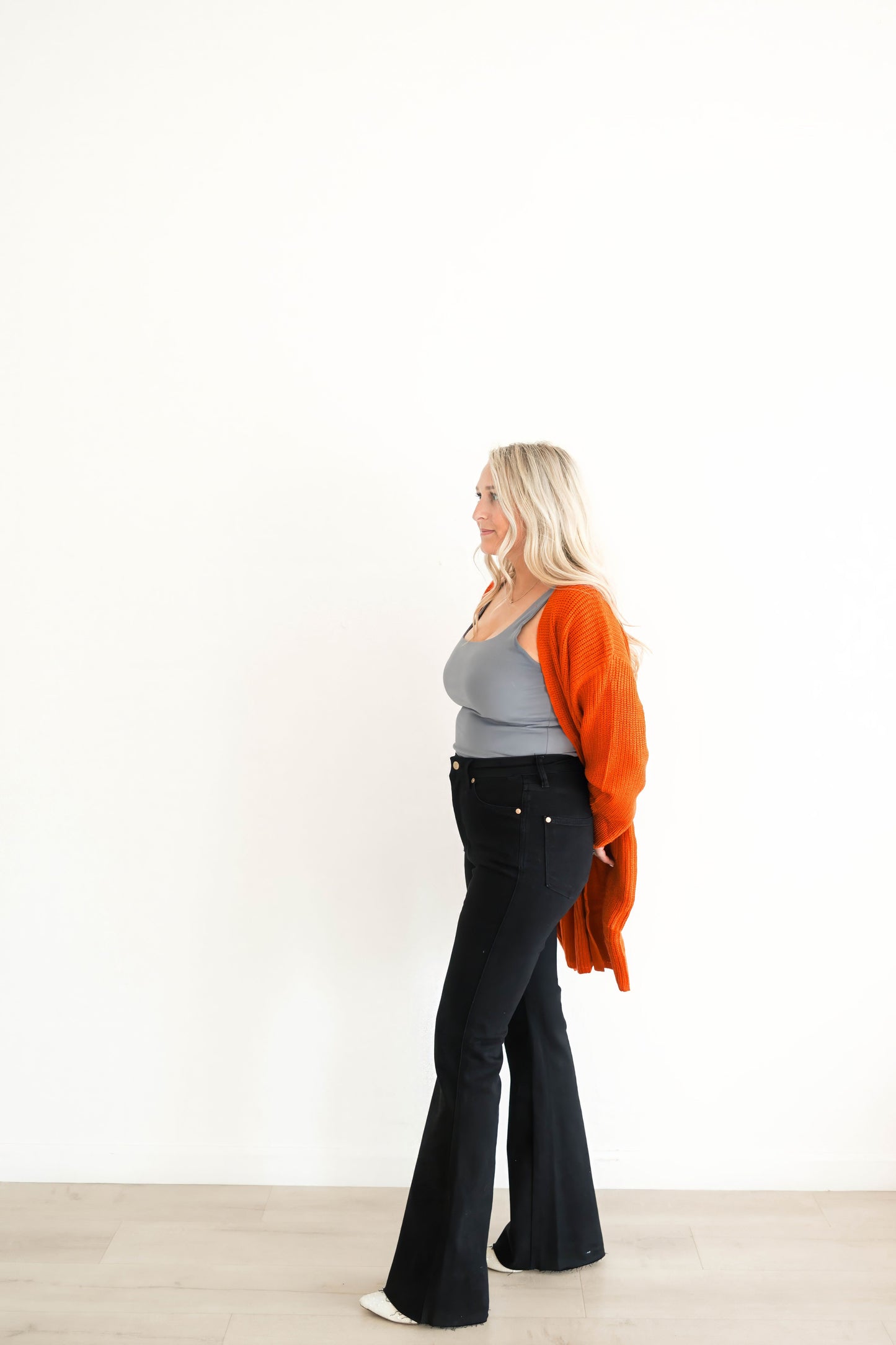 Crisp Fall Knit Cardigan