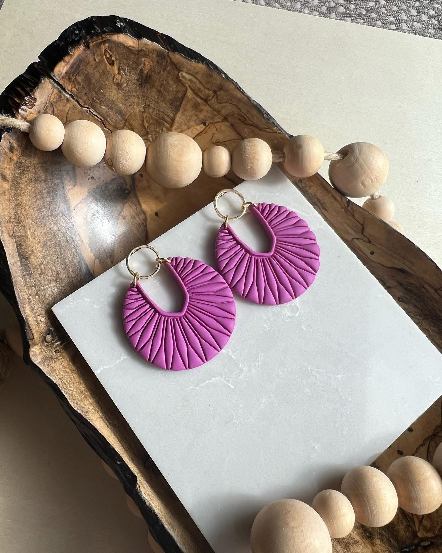 Earring Making Classes with Clover Clay