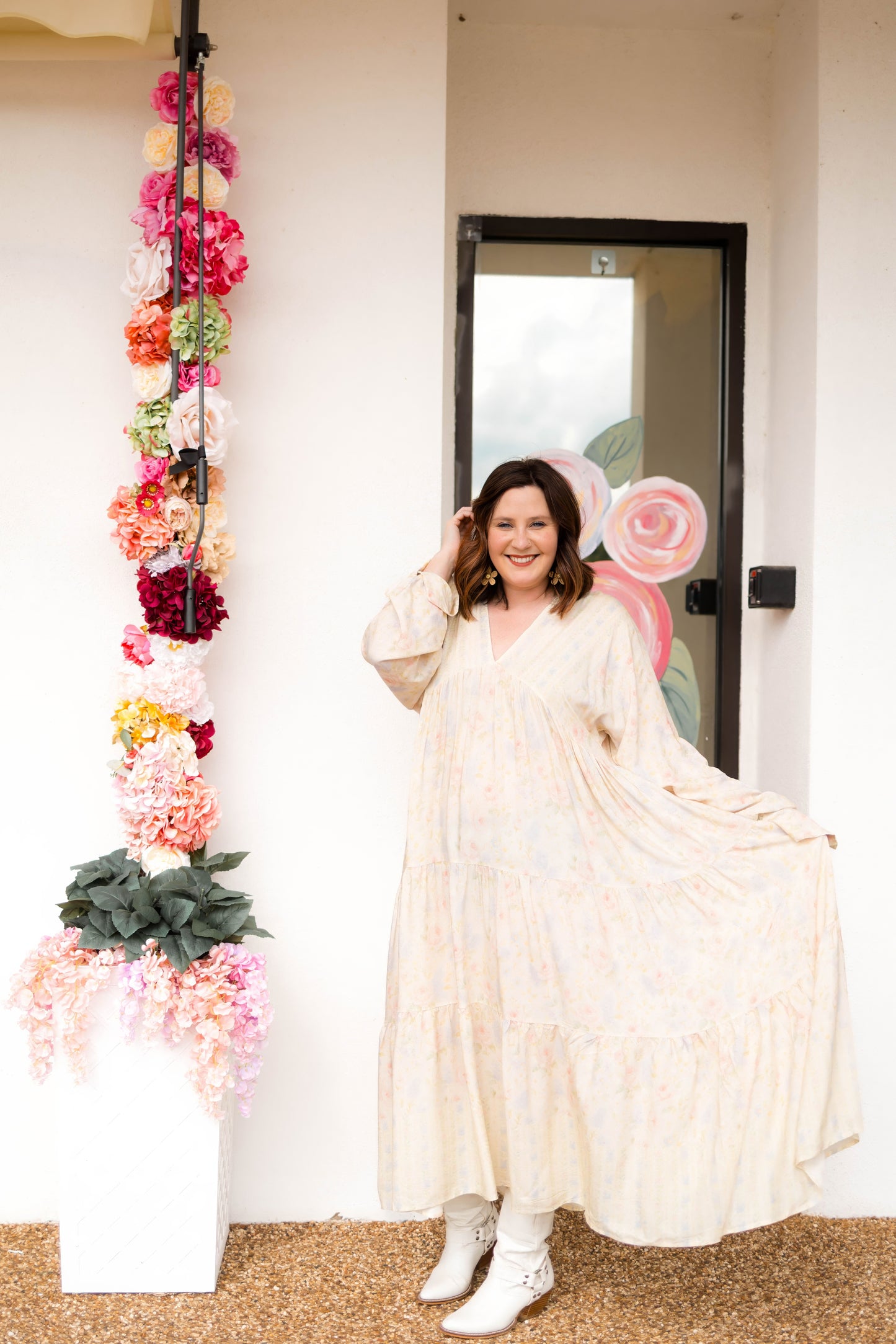 Spring Floral Kora Dress by Blakeley