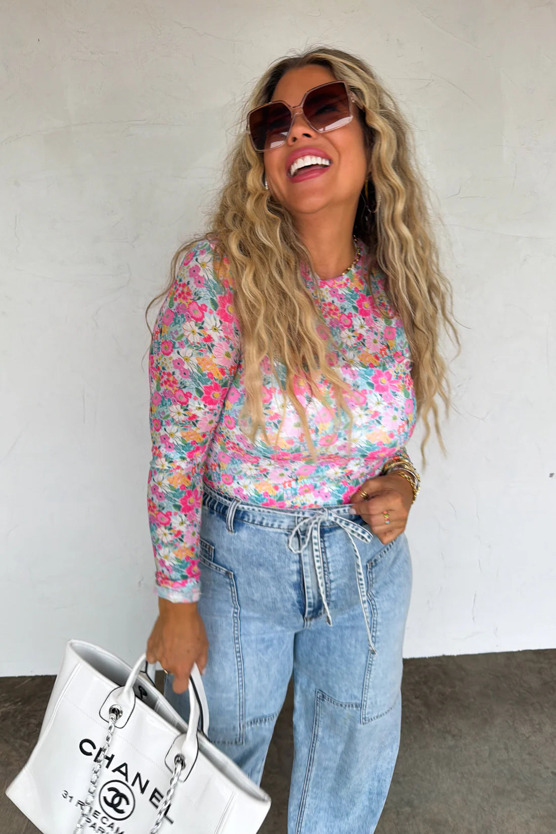 Blakeley Spring Mesh Top