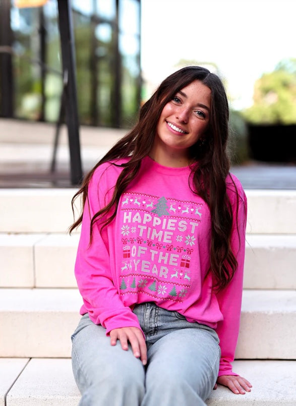 Happiest Time of Year Longsleeve Tee