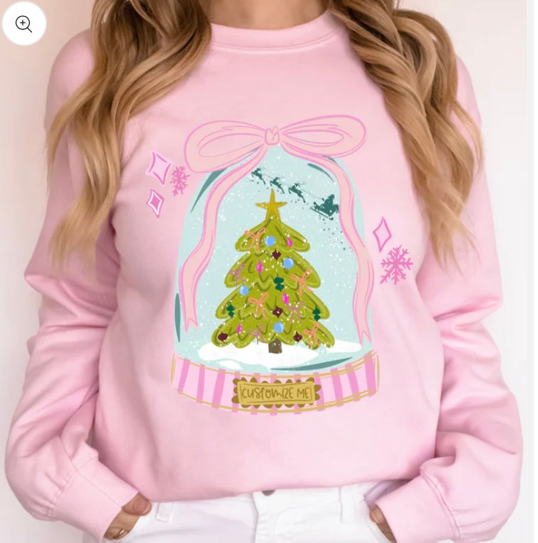 Custom Globe Tee/Sweatshirt