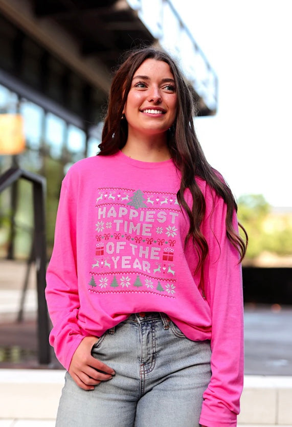 Happiest Time of Year Longsleeve Tee