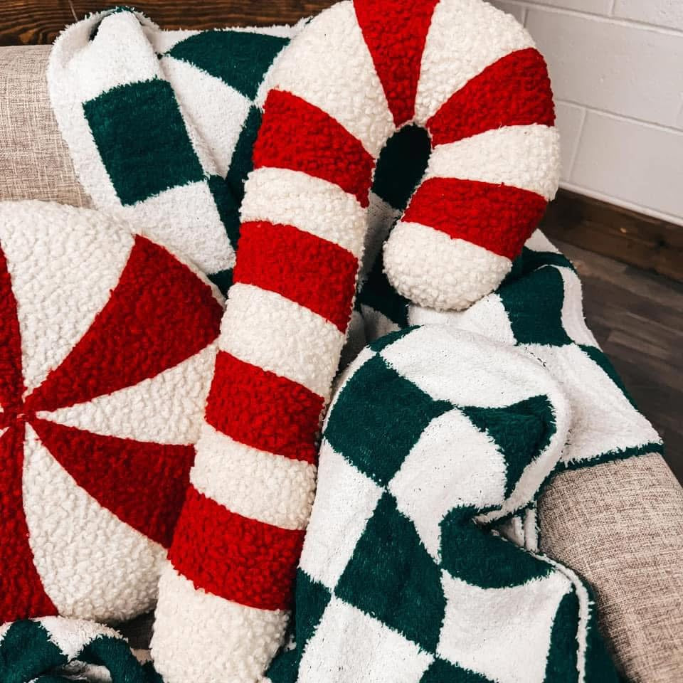 Christmas Sherpa Pillows