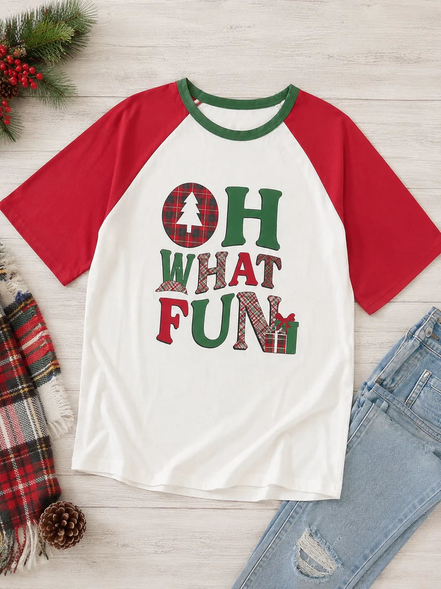 Oh What Fun Raglan by Jadelynn Brooke