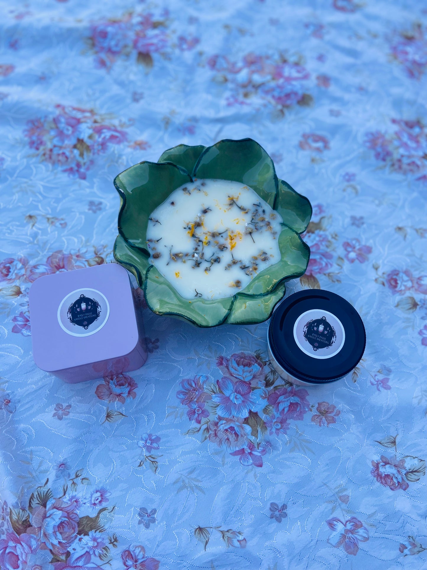 Orange Cinnamon Clove Scented Candles