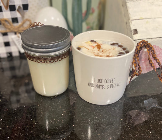 Hazelnut Coffee Scented Candle